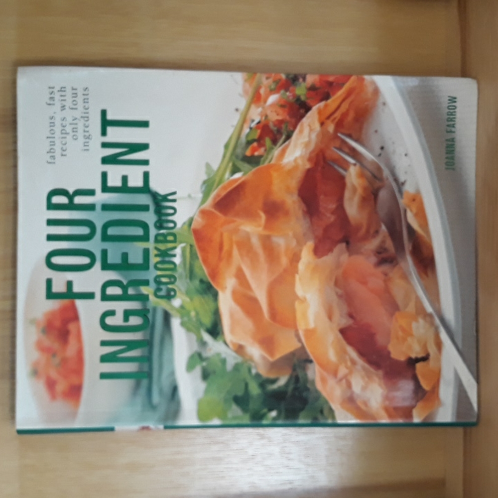 LIKE NEW Four Ingredient Cookbook fabulous, fast recipes w only 4 ingredients